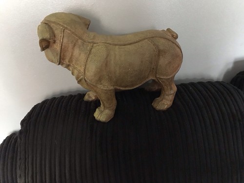 Stunning bulldog unusual piece - stunning,