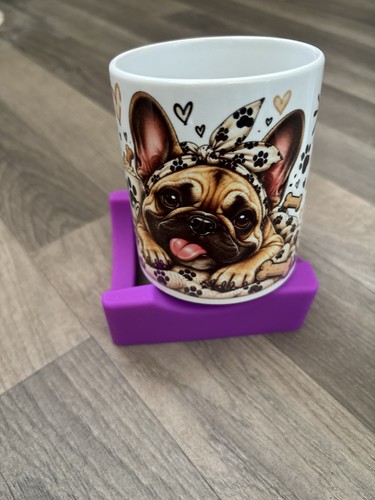Ceramic french bulldog mug - ceramic,