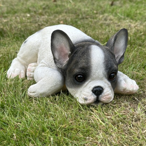 French bulldog figurine - bulldog,