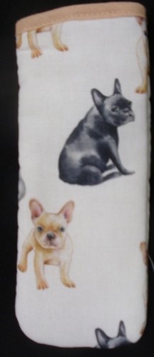 French bulldogs cotton - french,