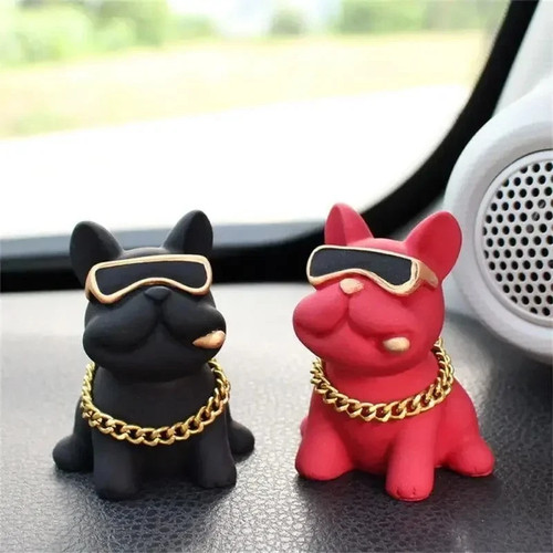 Cute french bulldog car - cute,