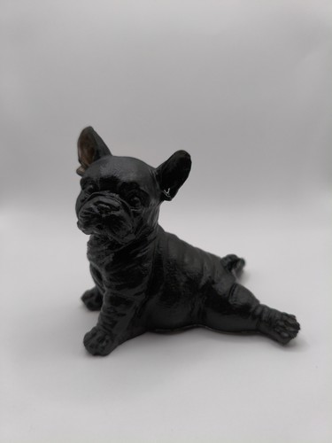 Homemade resin frenchie dog - homemade,