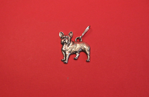 French bulldog zipper - bulldog,