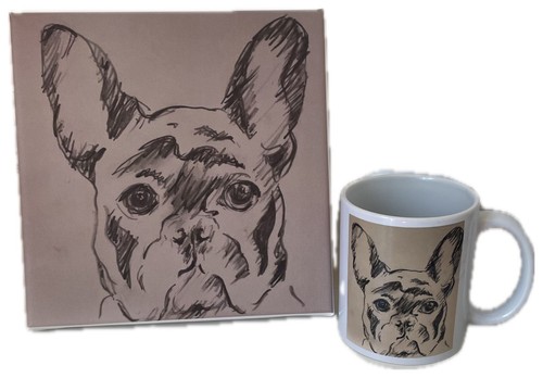French bulldog gift - , set