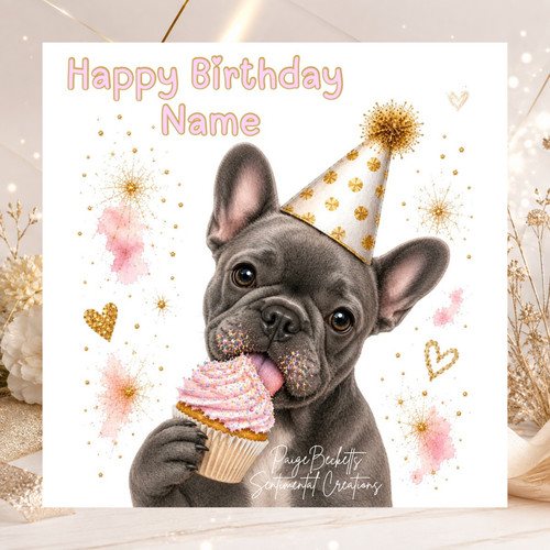 Personalised french bulldog - personalised,
