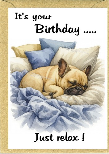 French bulldog frenchie - french, (4"x