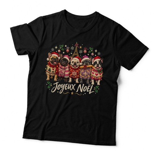 Joyeux noel french bulldogs - joyeux,