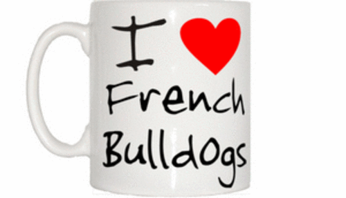 Love heart french bulldogs - i,