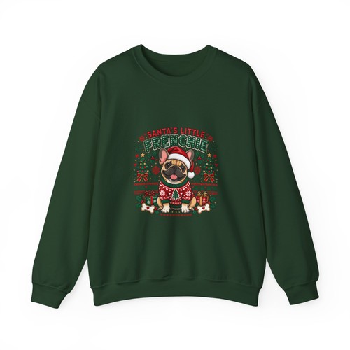 Santa little frenchie - santa's,