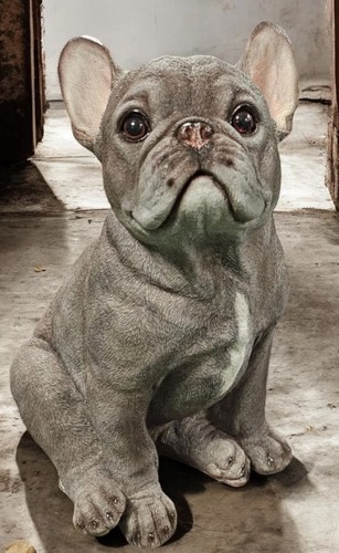 French bulldog figurine - bulldog, large