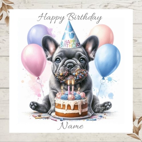 Personalised french bulldog - personalised,