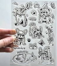Clear Stamps PUGS & FRENCH