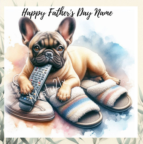 Personalised frenchie dog - personalised,