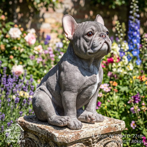 French bulldog figurine - figurine, large