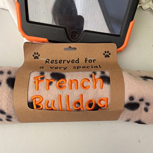 French bulldog fleece - french, dog