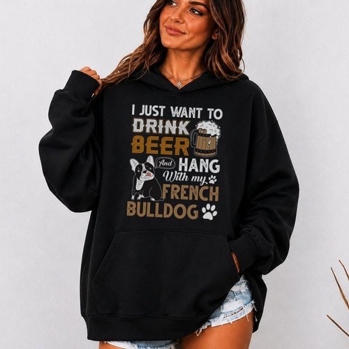 Drink beer and french bulldogs - beer,