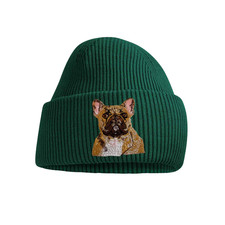 FAWN FRENCH BULLDOG  BEANIE