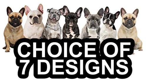French bulldog self - bulldog, adhesive