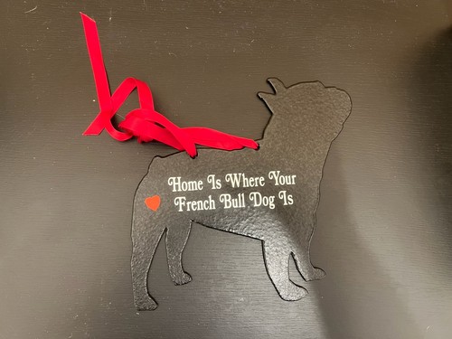 French bulldog sign - bulldog,