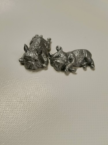 French bulldogs solid - bulldogs, lead